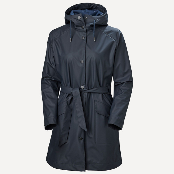 Плащ-дождевик HH Wmn Kirkwall II Raincoat (Женский; L; Navy)